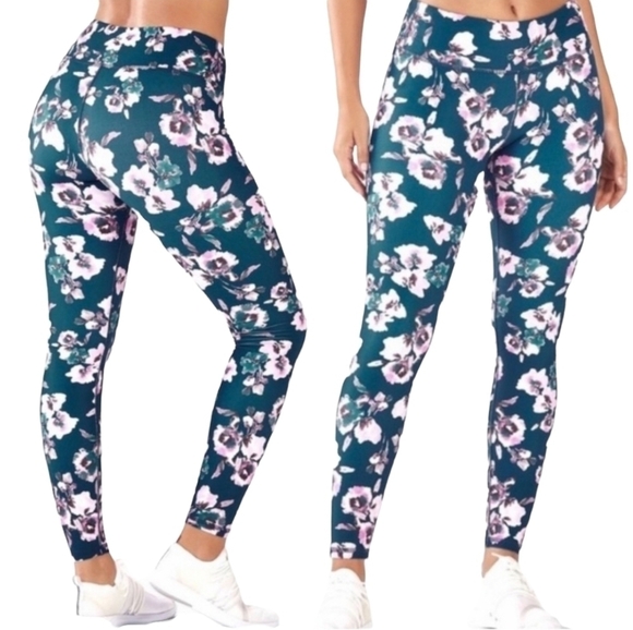 Fabletics | Women's Salar Printed Powerhold Floral Leggings (Size Small) - Picture 1 of 11